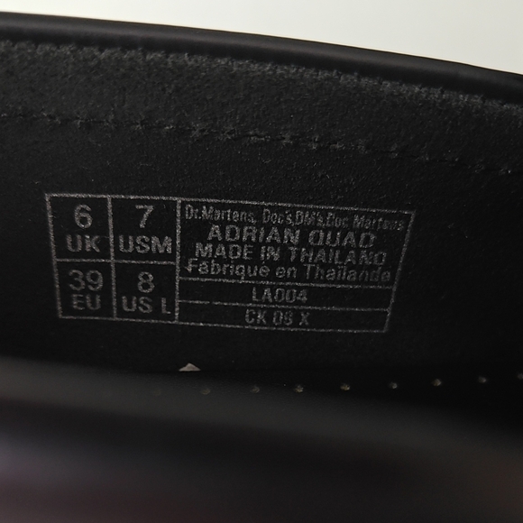 Dr. Martens Black Adrian Quad Loafers - Picture 6 of 9